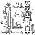 coloriage Casse noisette pour enfant de 7 ans