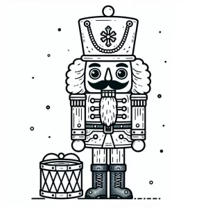 coloriage Casse noisette gratuit a imprimer