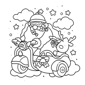 coloriage Coco Wyo gratuit a imprimer