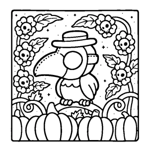 imprimer coloriage Coco Wyo gratuit