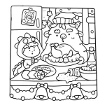 image pour coloriage Coco Wyo enfant