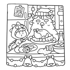 image pour coloriage Coco Wyo enfant
