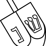 coloriage Hanukkah à imprimer gratuitement pdf