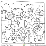 coloriage Merry Lights à imprimer pdf
