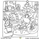 coloriage Merry Lights à imprimer pour enfants