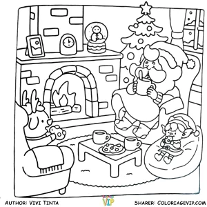 coloriage Merry Lights à imprimer pour enfants