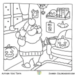 coloriage Merry Lights à imprimer pour enfant de 10 ans