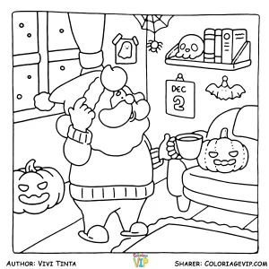 coloriage Merry Lights à imprimer pour enfant de 10 ans