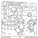 coloriage Merry Lights pour enfants à télécharger