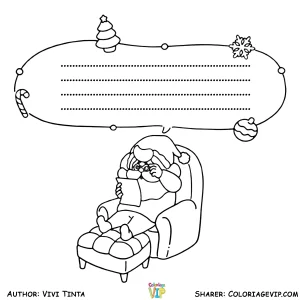 coloriage Merry Lights a dessiner et imprimer