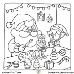 imprimer coloriage Merry Lights gratuit