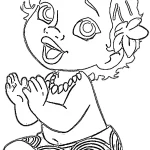 coloriage Moana 2 à imprimer pour enfant de 7 ans