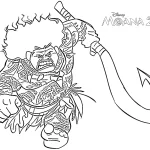 coloriage Moana 2 et dessins