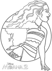 coloriage Moana 2 gratuit a imprimer