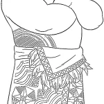 coloriage Moana 2 et dessin a imprimer