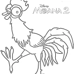 coloriage Moana 2 gratuit a imprimer