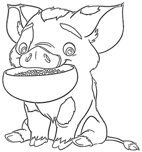 coloriage Moana 2 pour enfant de 6 ans