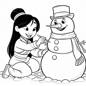 télécharger coloriage Noël Disney gratuit