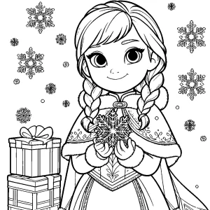 coloriage Noël Disney en ligne