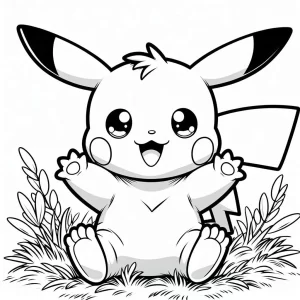 coloriage Pikachu en ligne