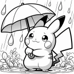 coloriage Pikachu en ligne