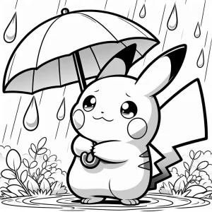 coloriage Pikachu en ligne