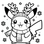 Pikachu Noël