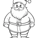 coloriage Saint Nicolas pour primaire