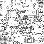 coloriage Sanrio à imprimer pdf gratuit