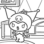 coloriage Sanrio à imprimer gratuitement