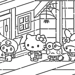 coloriage Sanrio à imprimer gratuitement