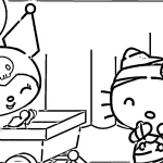 imprimer coloriage Sanrio