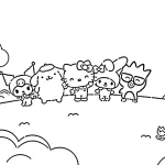imprimer coloriage Sanrio