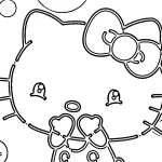 coloriage Sanrio gratuit pour enfants