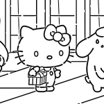 coloriage Sanrio pour enfants à télécharger