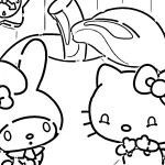 coloriage Sanrio a dessiner en ligne