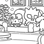 image pour coloriage Sanrio enfant