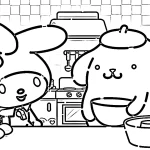 coloriage Sanrio a imprimer
