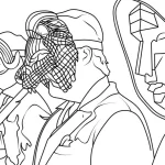 coloriage Squid Game 2 à imprimer gratuit