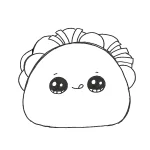 coloriage Squishmallow à imprimer pour enfant de 10 ans
