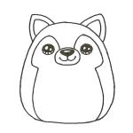 coloriage Squishmallow gratuit a imprimer
