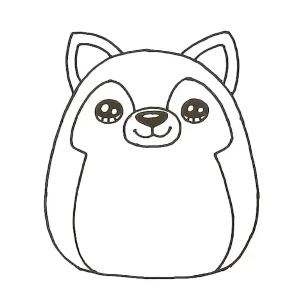 coloriage Squishmallow gratuit a imprimer