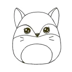 coloriage Squishmallow à imprimer pour enfant de 10 ans