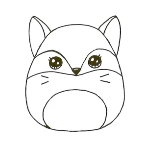 coloriage Squishmallow à imprimer pour enfant de 10 ans