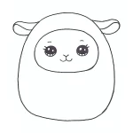 coloriage Squishmallow pour enfant de 8 ans