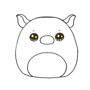 coloriage Squishmallow à imprimer pdf