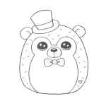 coloriage Squishmallow a dessiner en ligne