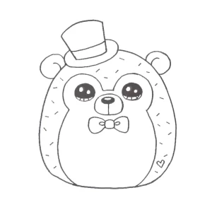 coloriage Squishmallow a dessiner en ligne