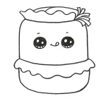 imprimer coloriage Squishmallow