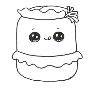 imprimer coloriage Squishmallow